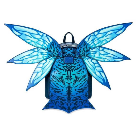 Loungefly Disney Parks Pandora The World Of Avatar Banshee Mini Backpack NWT main image 5